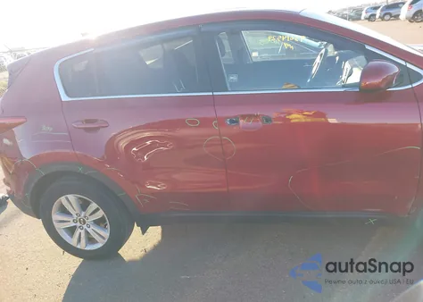 2017 Kia Sportage Lx from USA, damaged, VIN KNDPM3ACXH7174741